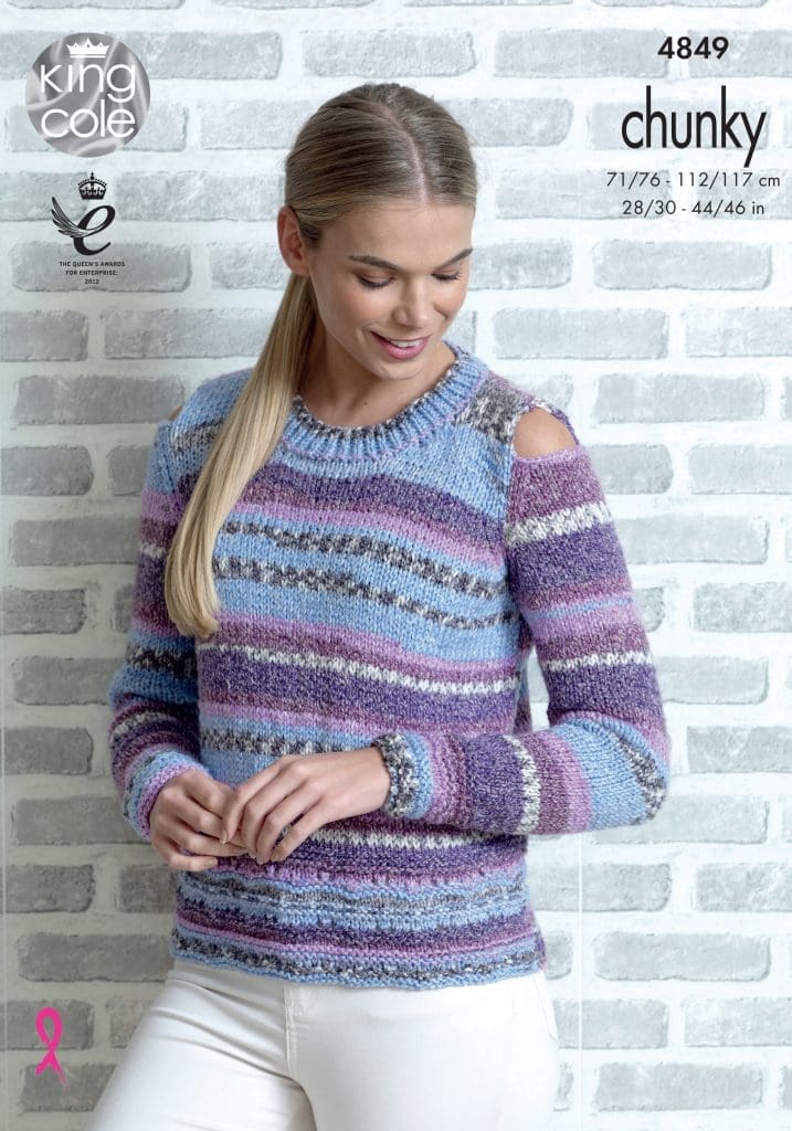 Easy to Follow Sweater & Cardigan knitted with Drifter Chunky Knitting ...