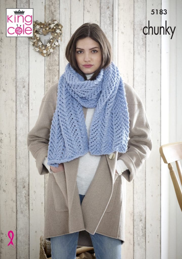 Easy to Follow Shawls Knitted in Timeless Chunky Knitting Patterns ...