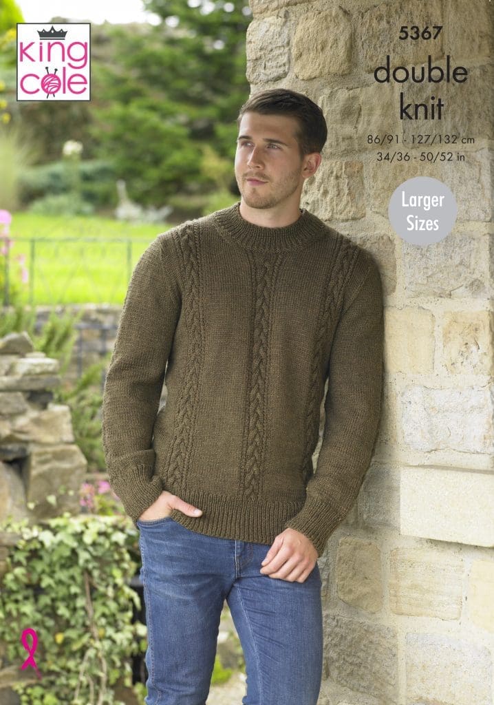 Easy to Follow Sweater & Slipover Knitted in Majestic DK Knitting ...