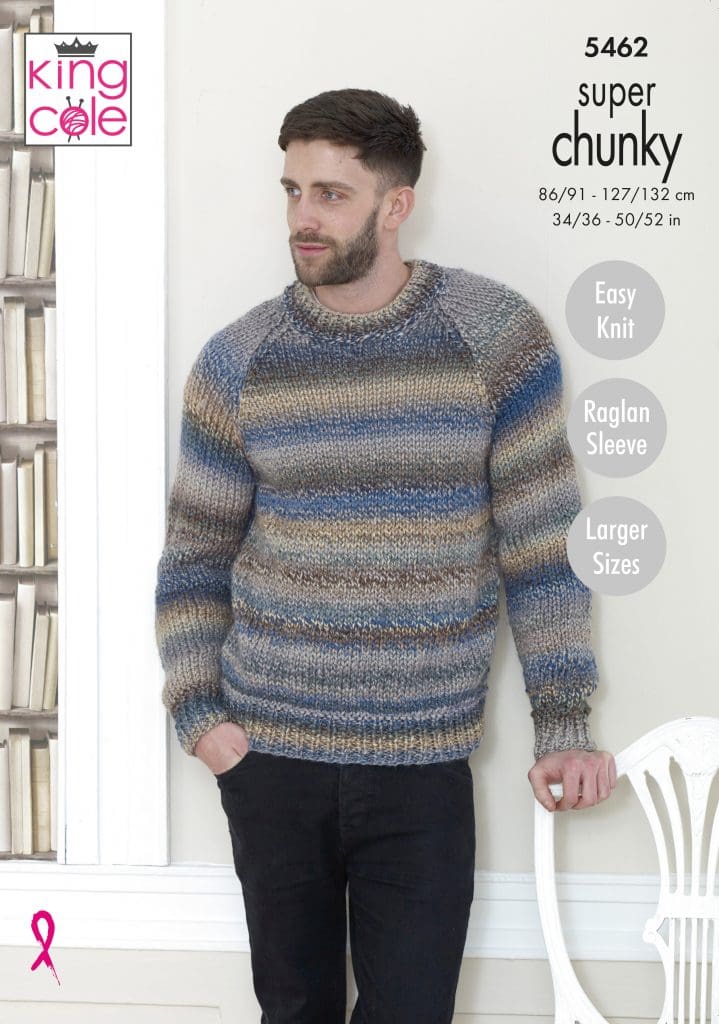 Easy to Follow Sweater Knitted in Explorer Super Chunky Knitting ...