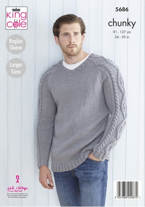 Easy to Follow Sweaters Knitted in Subtle Drifter Chunky Knitting ...