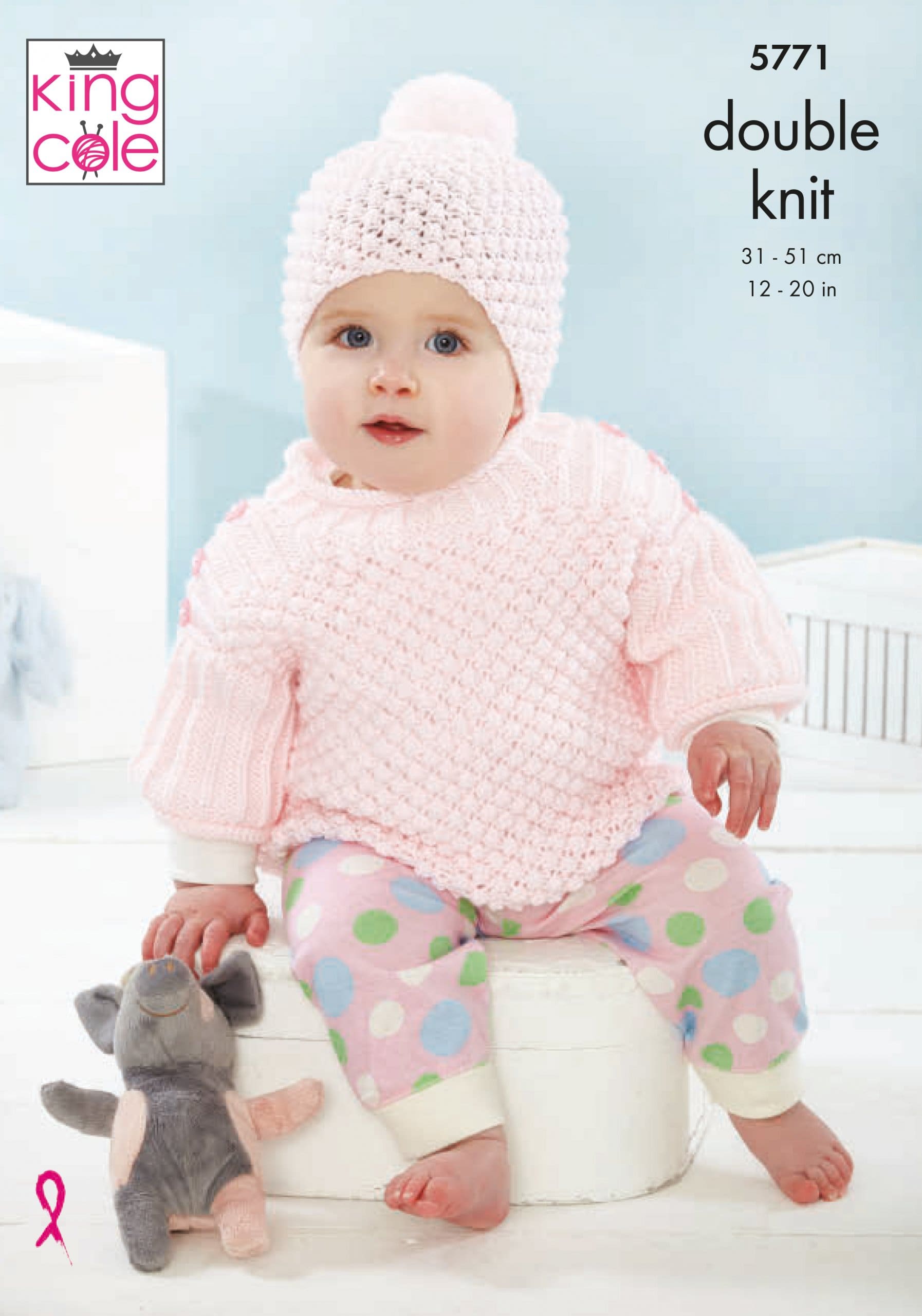 Easy to Follow Coat, Top & Hats Knitted in Baby Safe DK Knitting ...