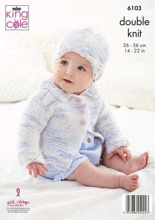 Easy to Follow Jackets & Hat Knitted in Little Treasures DK Knitting ...
