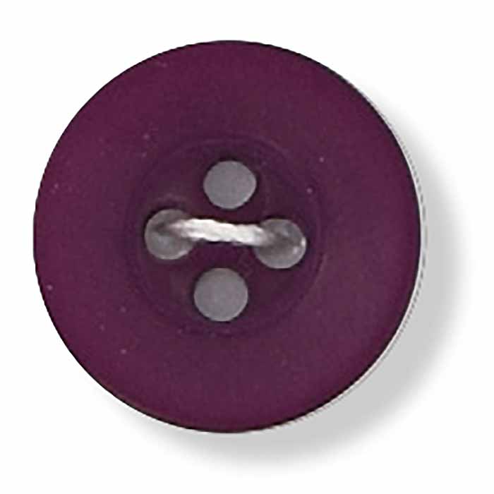 Round Deep-Rimmed Button - Magenta (24 ligne)