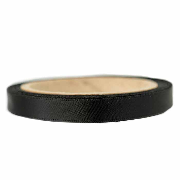 Trimz Elastico Piatto Intrecciato – Nero, Larghezza 10mm, Lunghezza 5 Metri – Per Cucito, Mascherine E Lavori Creativi