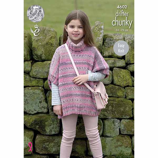 Poncho Pile Bimba Regatta – Caldo Con Cappuccio E Tasca Marsupio
