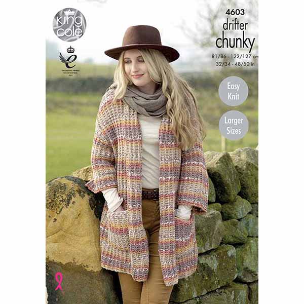 Jackets Knitted with Drifter Chunky | King Cole