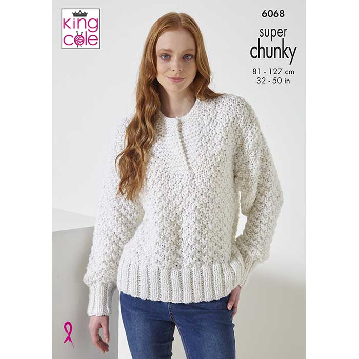 Sweaters Knitted in Celestial Super Chunky | King Cole