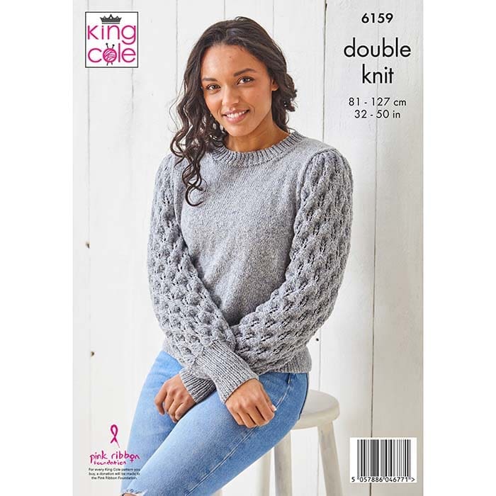 Sweaters Knitted in Simply Denim DK | King Cole