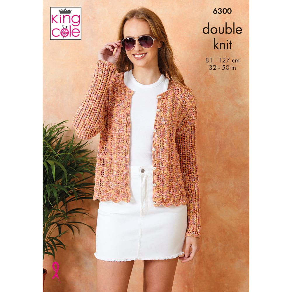Cardigans knitted in Cottonsoft Crystal | King Cole