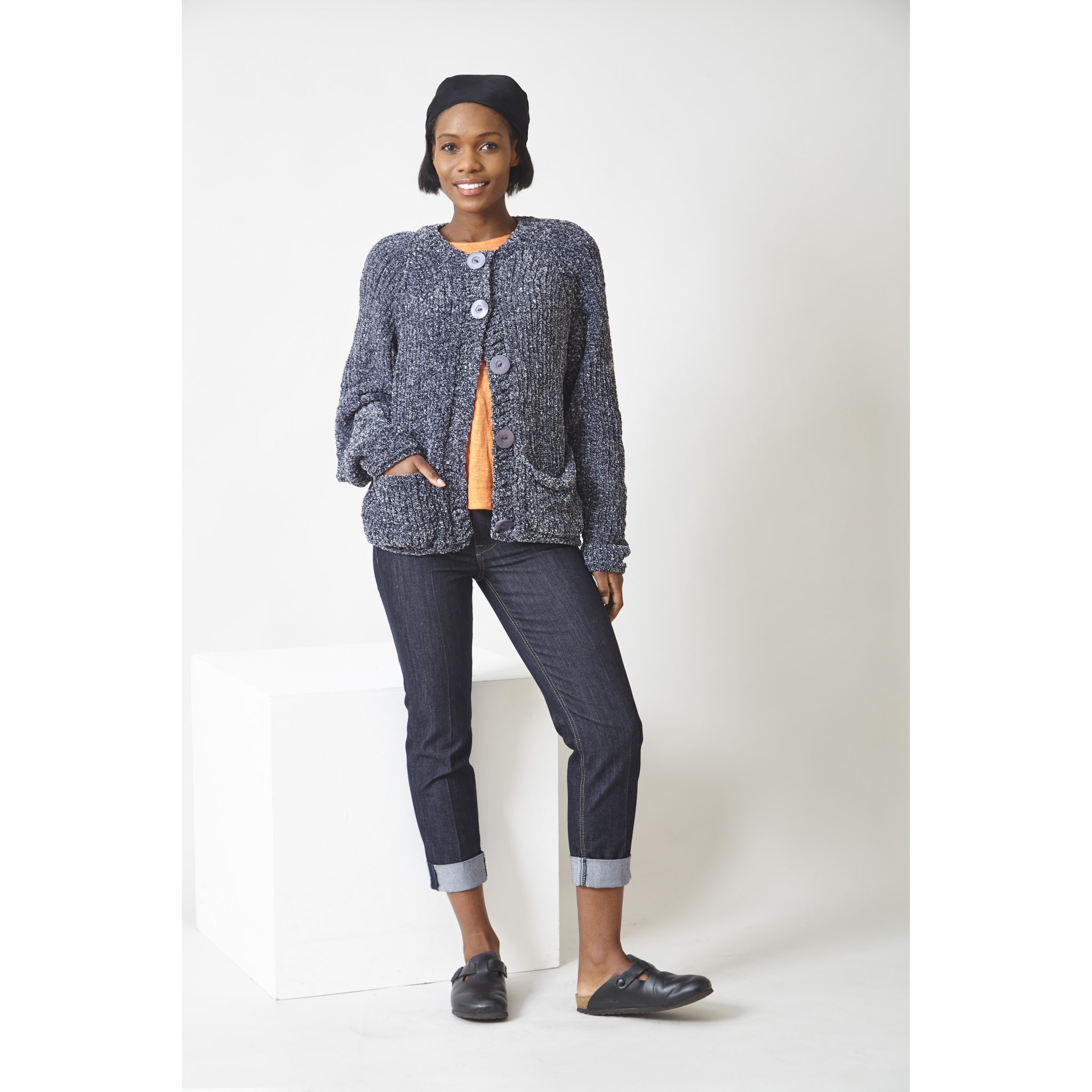 Sweater and Cardigan knitted in Yummy Tweed | King Cole