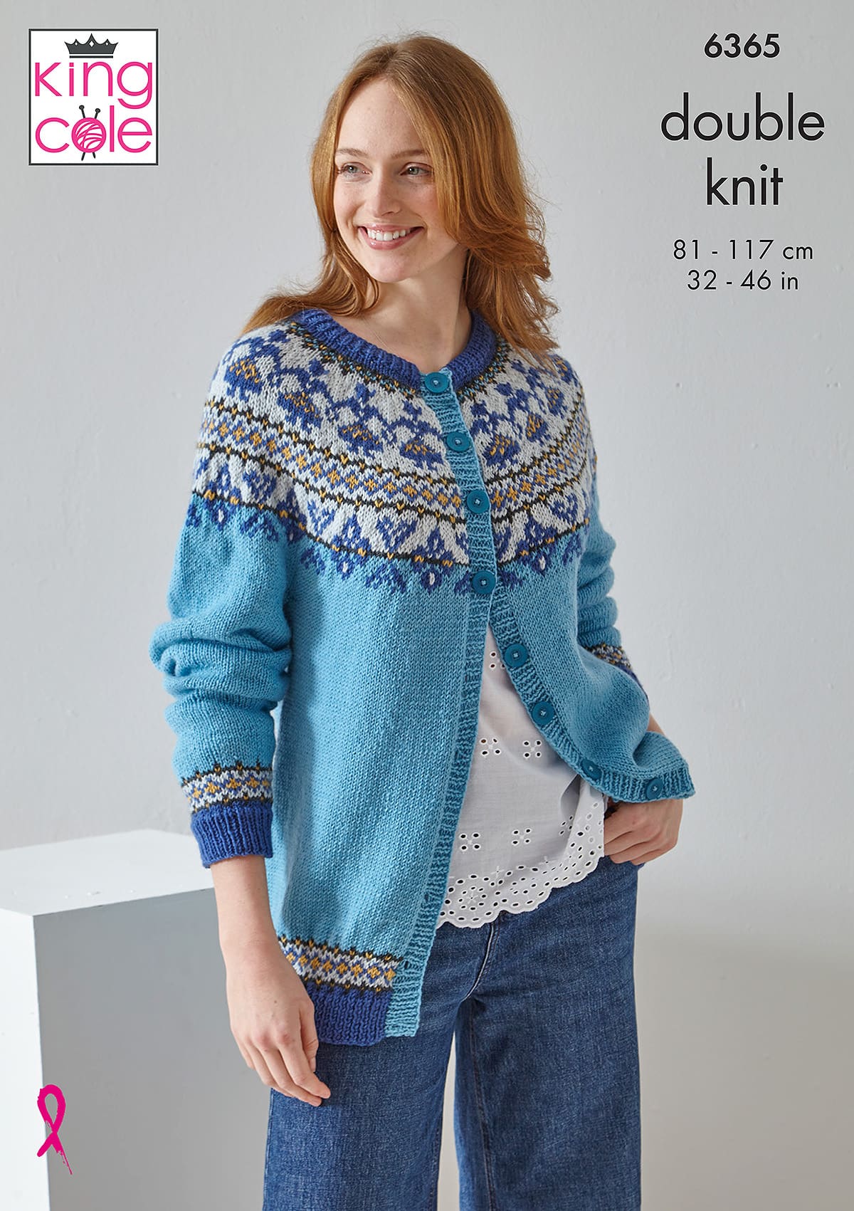Fairisle Cardigan and Waistcoat knitted in Merino Blend DK | King Cole