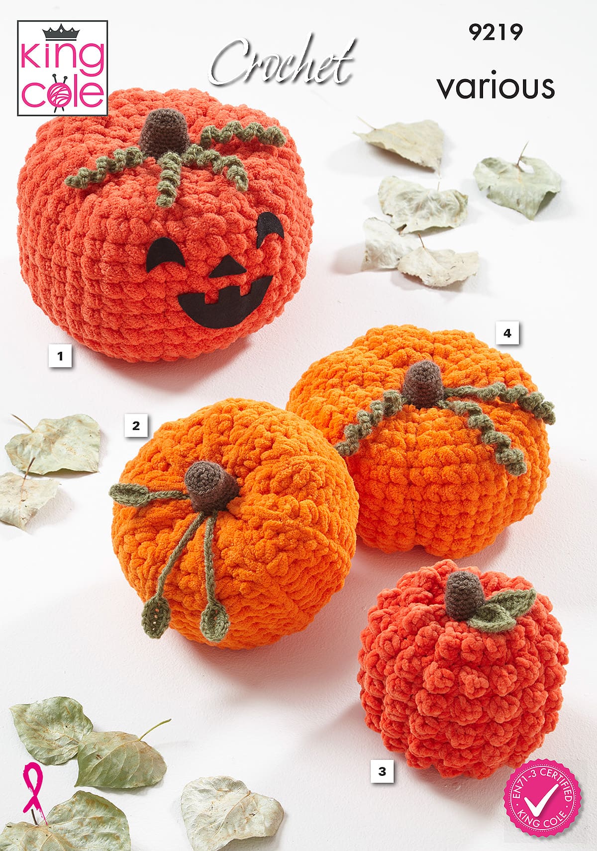 Pumpkins crocheted in Jumbo Toastie, Warm & Toastie and Yummy