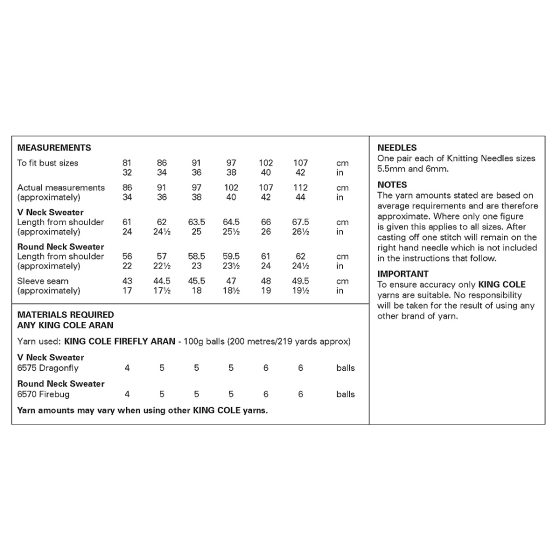 Sweaters knitted in Firefly Aran - Image 3