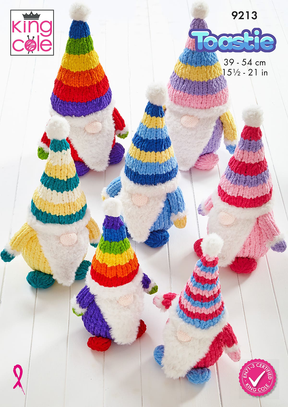 Gonks knitted in Toastie | King Cole