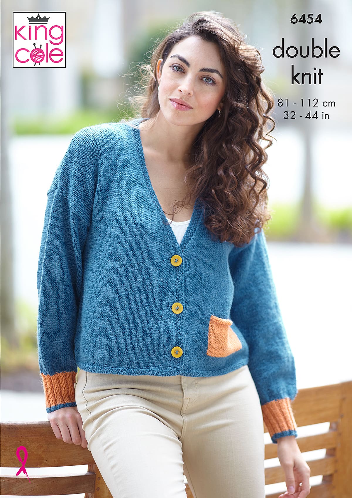 V-Neck Cardigan and Sweater knitted in Eternity DK | King Cole