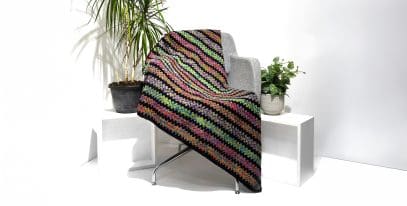 Jitterbug Blanket - FREE Crochet Pattern