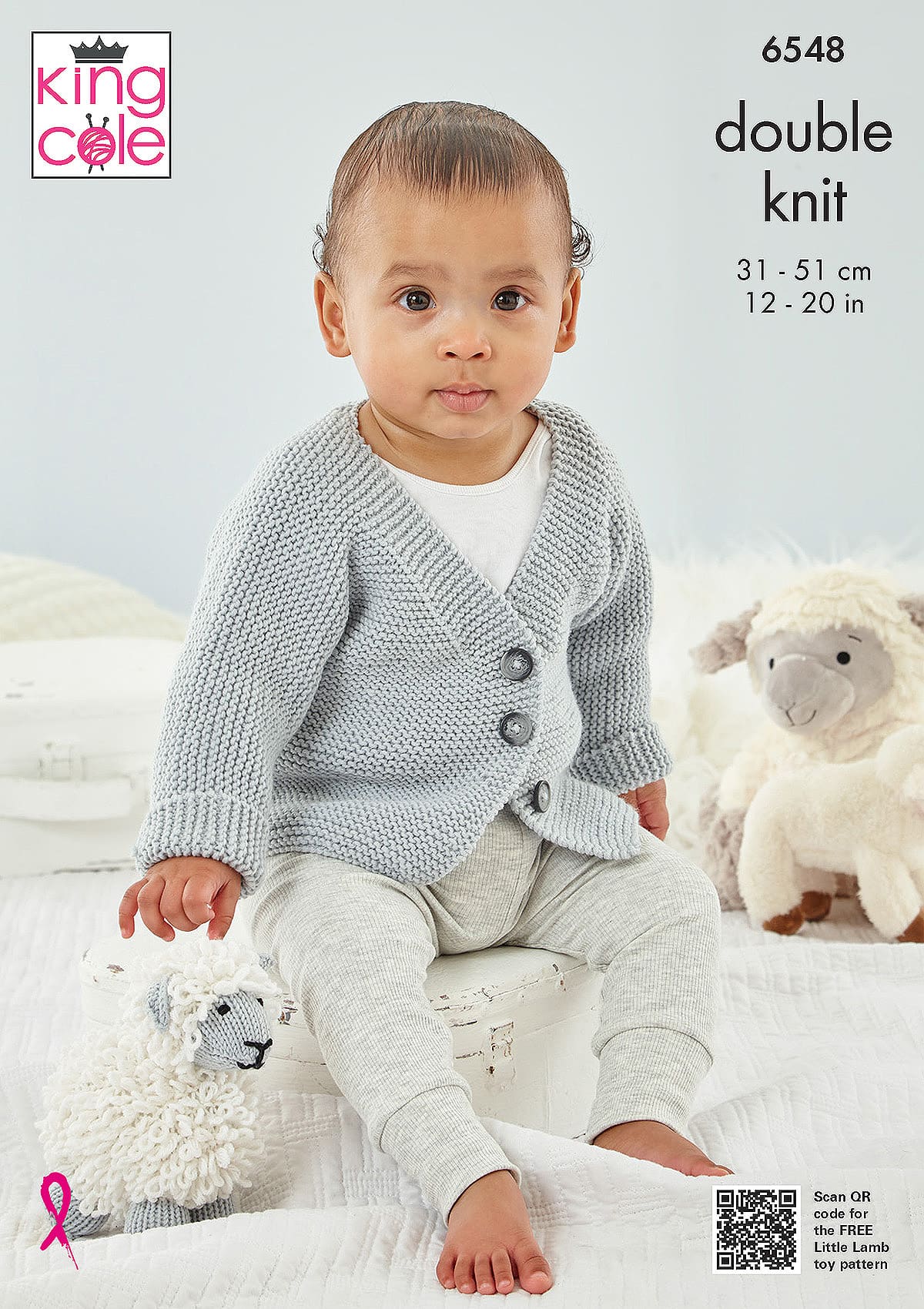 Cardigans knitted in Little Lamb DK | King Cole